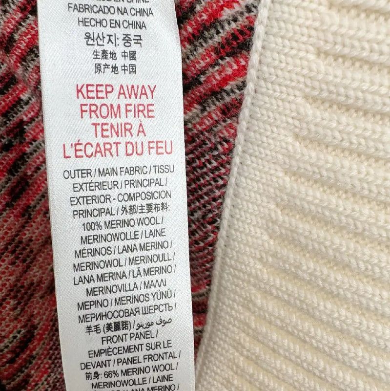 Burberry Burberry Summer Color-Block Long Sleeve Cardigan Size L / US 10 / IT 46 - 4 Thumbnail