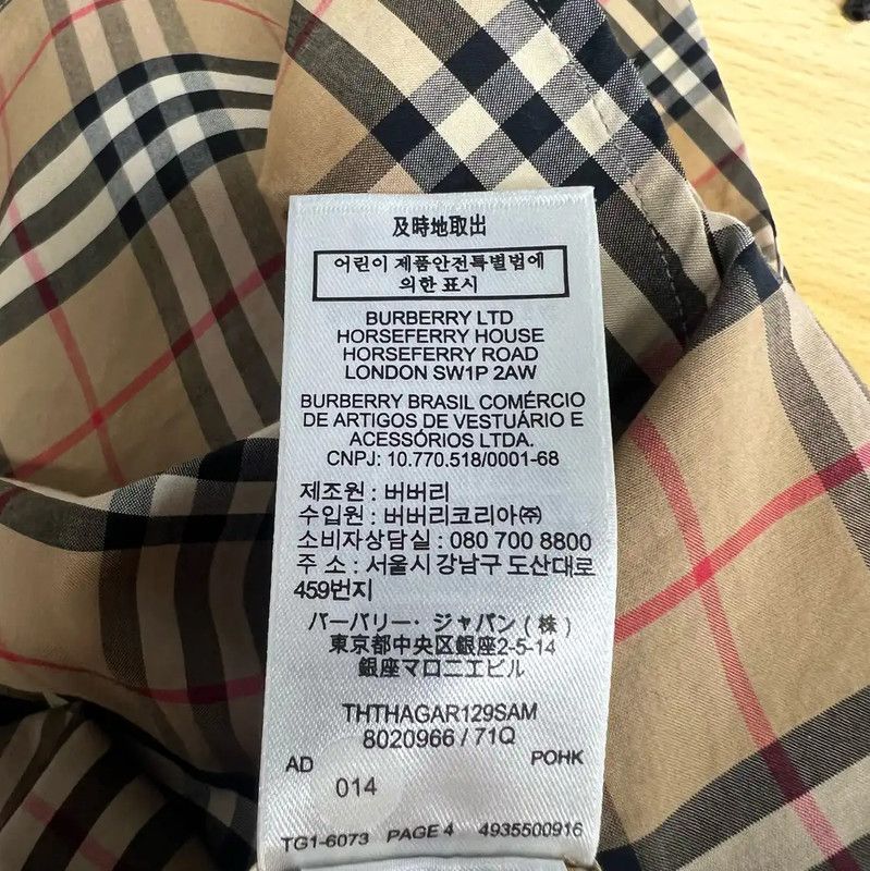 Burberry Burberry Khaki Cotton Women's Shirt Size S / US 4 / IT 40 - 5 Thumbnail