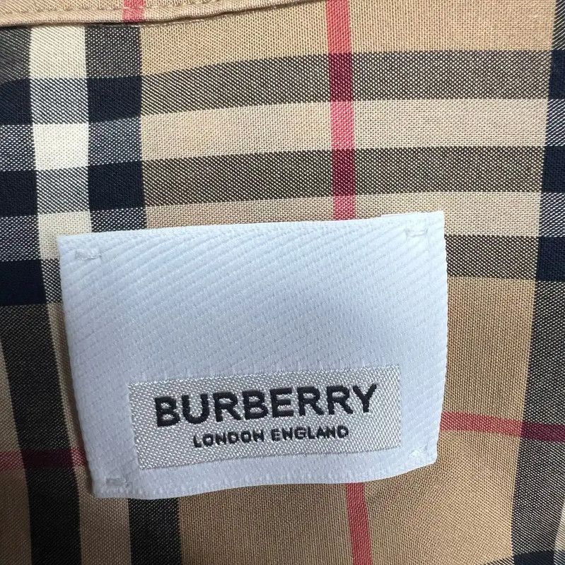 Burberry Burberry Khaki Cotton Women's Shirt Size S / US 4 / IT 40 - 3 Thumbnail