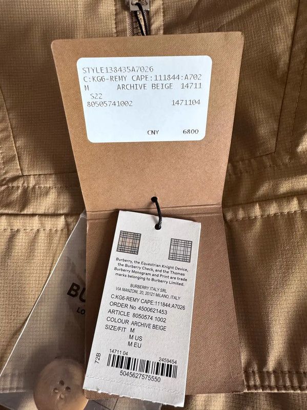 Burberry Burberry M Size Spring Autumn Khaki Cardigan Size M / US 6-8 / IT 42-44 - 7 Thumbnail