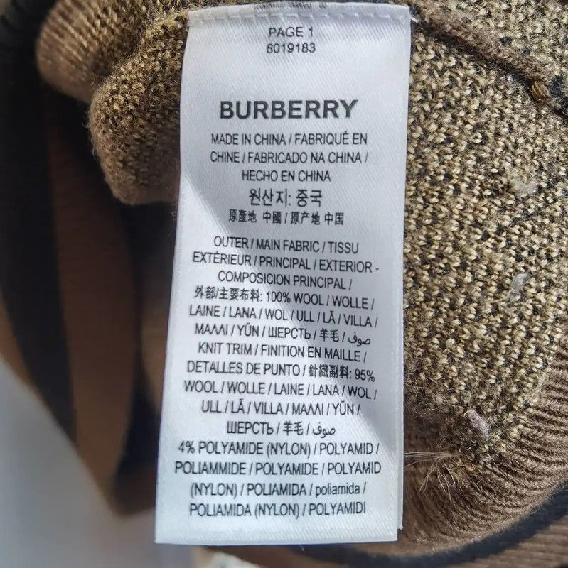 Burberry Burberry Colorblock Wool Knit Sweater Size M / US 6-8 / IT 42-44 - 8 Thumbnail