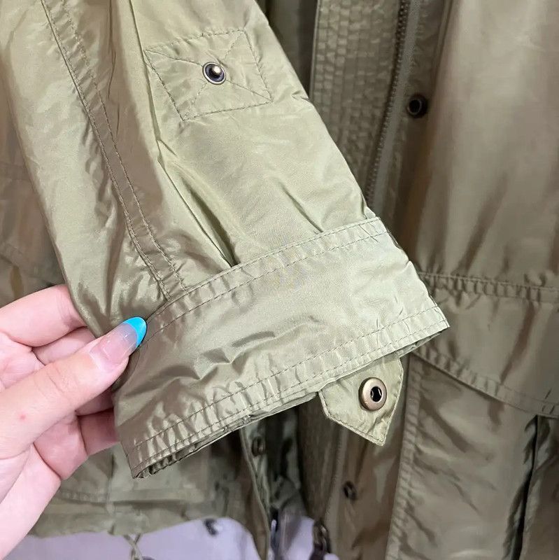 Burberry Burberry Women's Green Acrylic Trench Coat Size M / US 6-8 / IT 42-44 - 6 Thumbnail