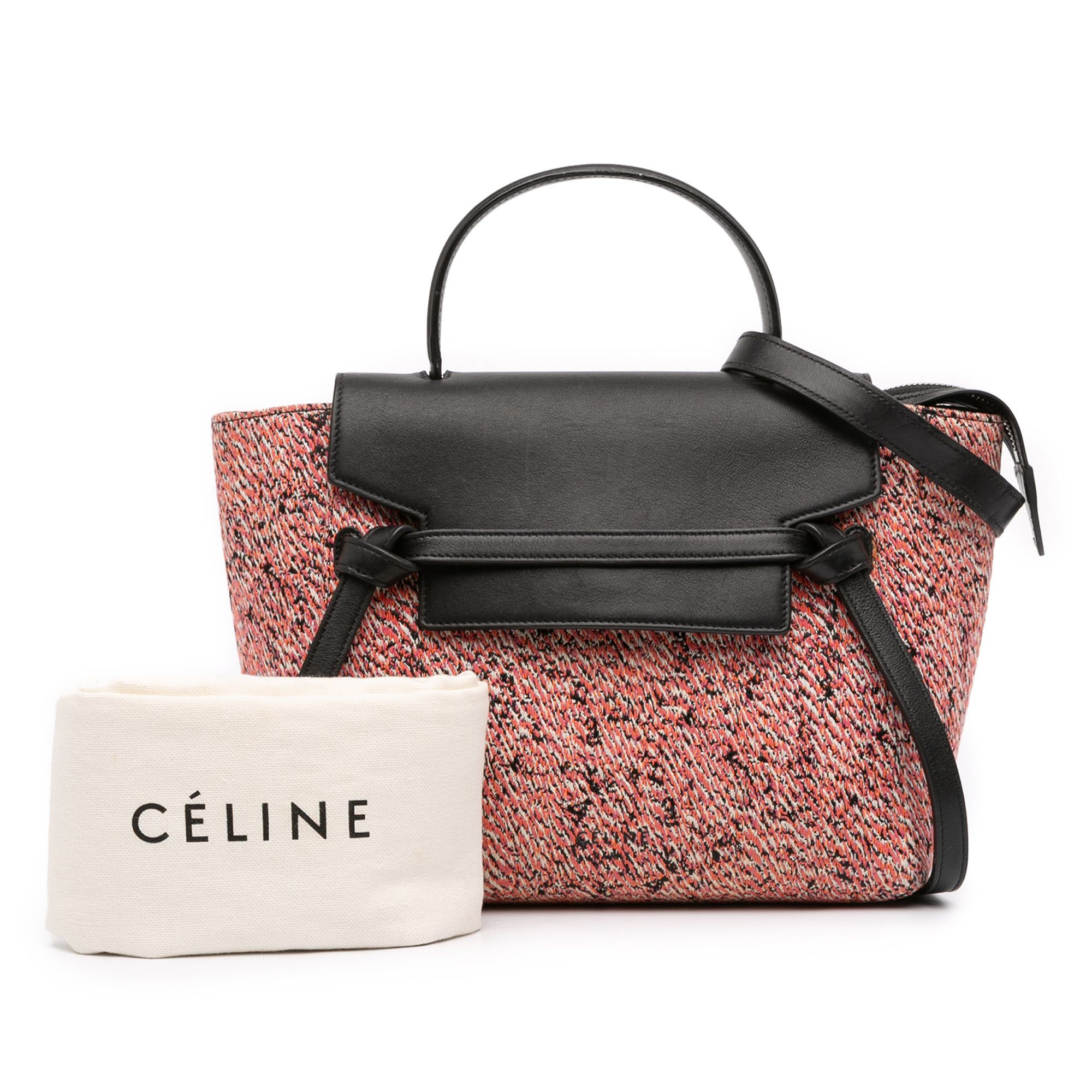 Celine Celine Micro Tweed Belt Satchel Size ONE SIZE - 13 Thumbnail