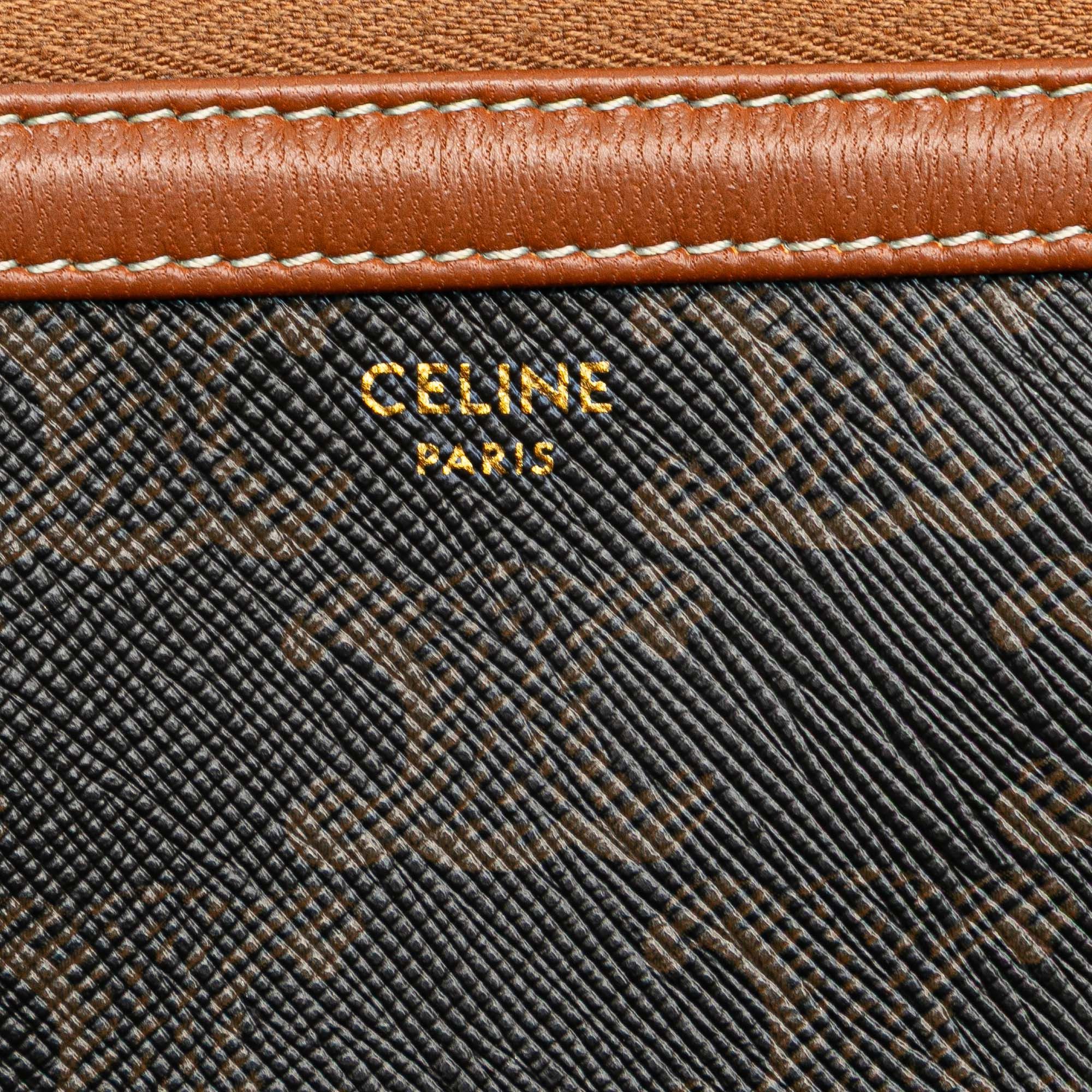 Celine Celine Triomphe Coated Canvas Clutch On Chain Size ONE SIZE - 5 Thumbnail