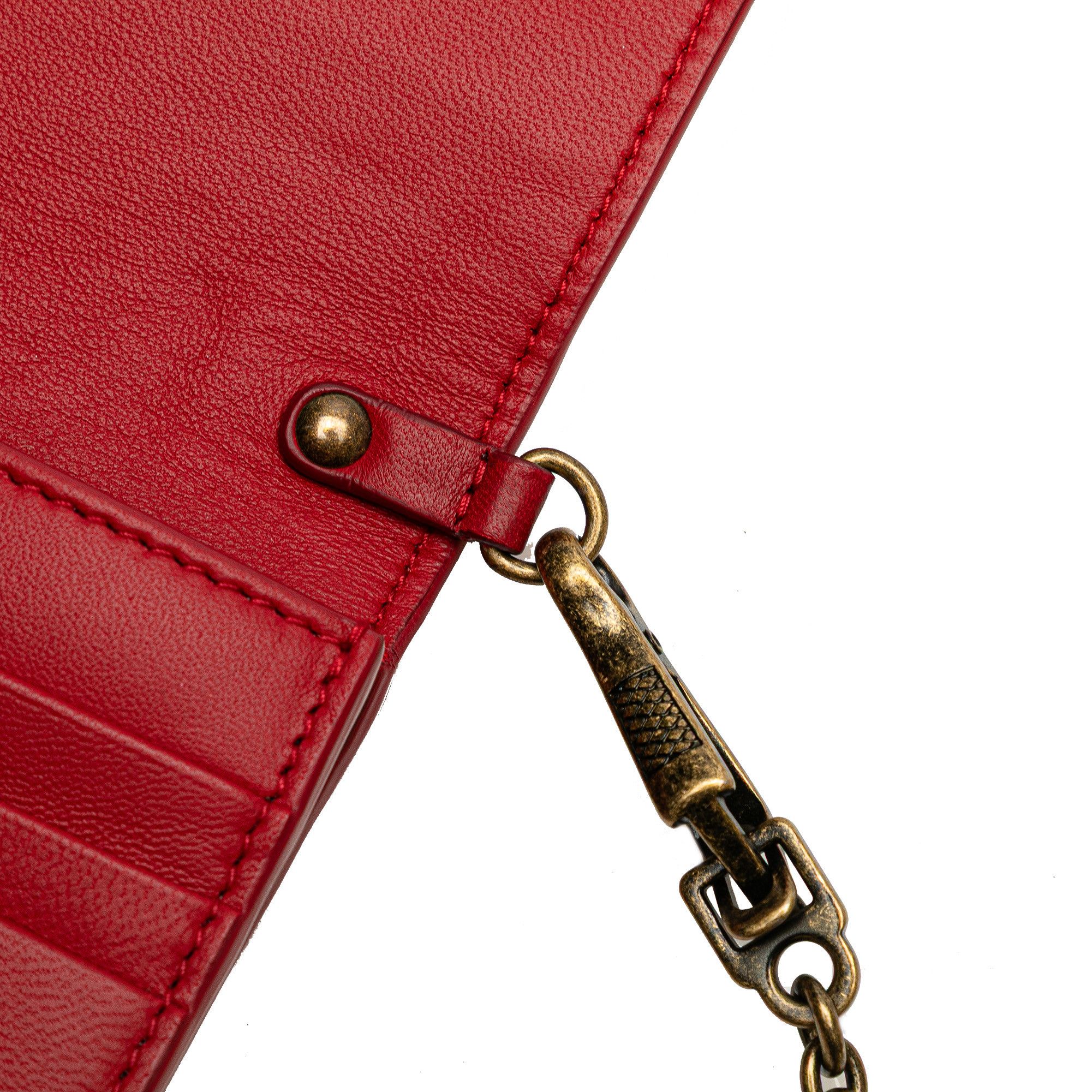 Bottega Veneta Bottega Veneta Nappa Intrecciato Wallet On Chain Size ONE SIZE - 8 Thumbnail