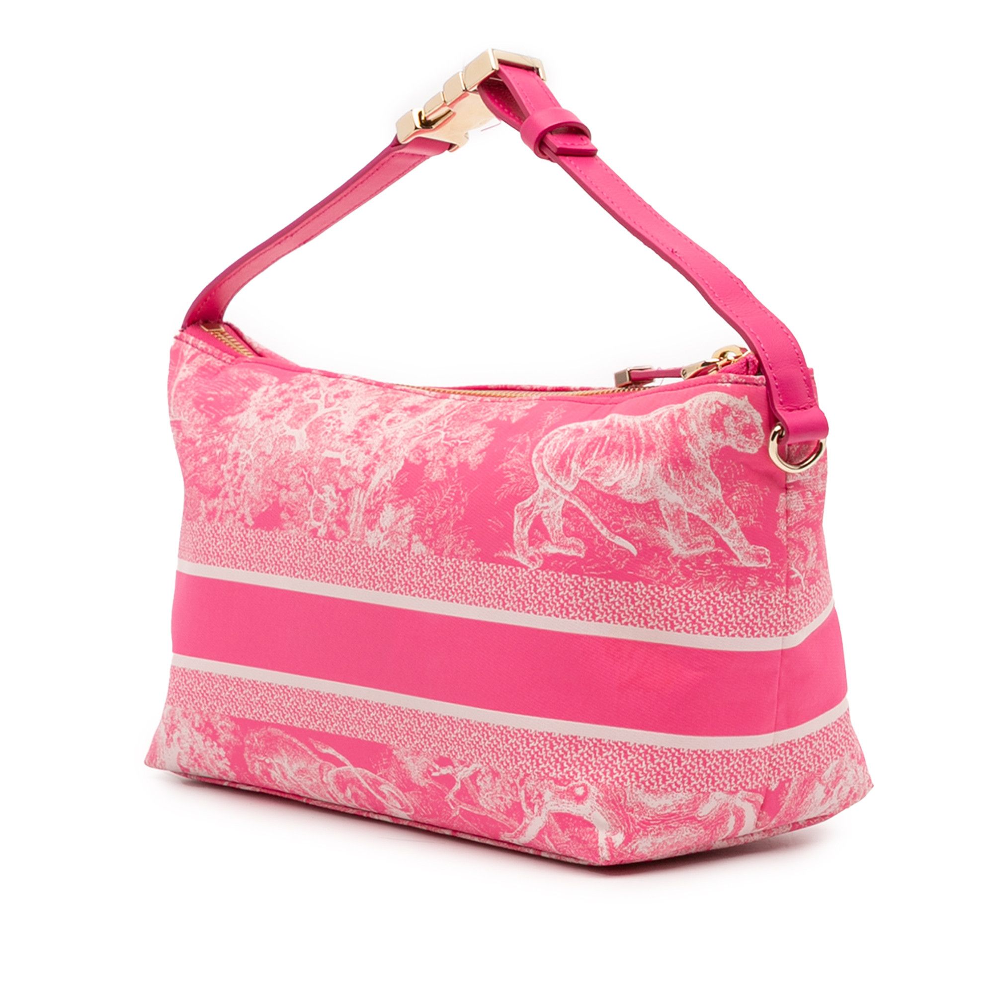 Dior Dior Medium Technical Fabric Toile de Jouy Reverse DiorTravel Nomad Pouch Size ONE SIZE - 2 Thumbnail