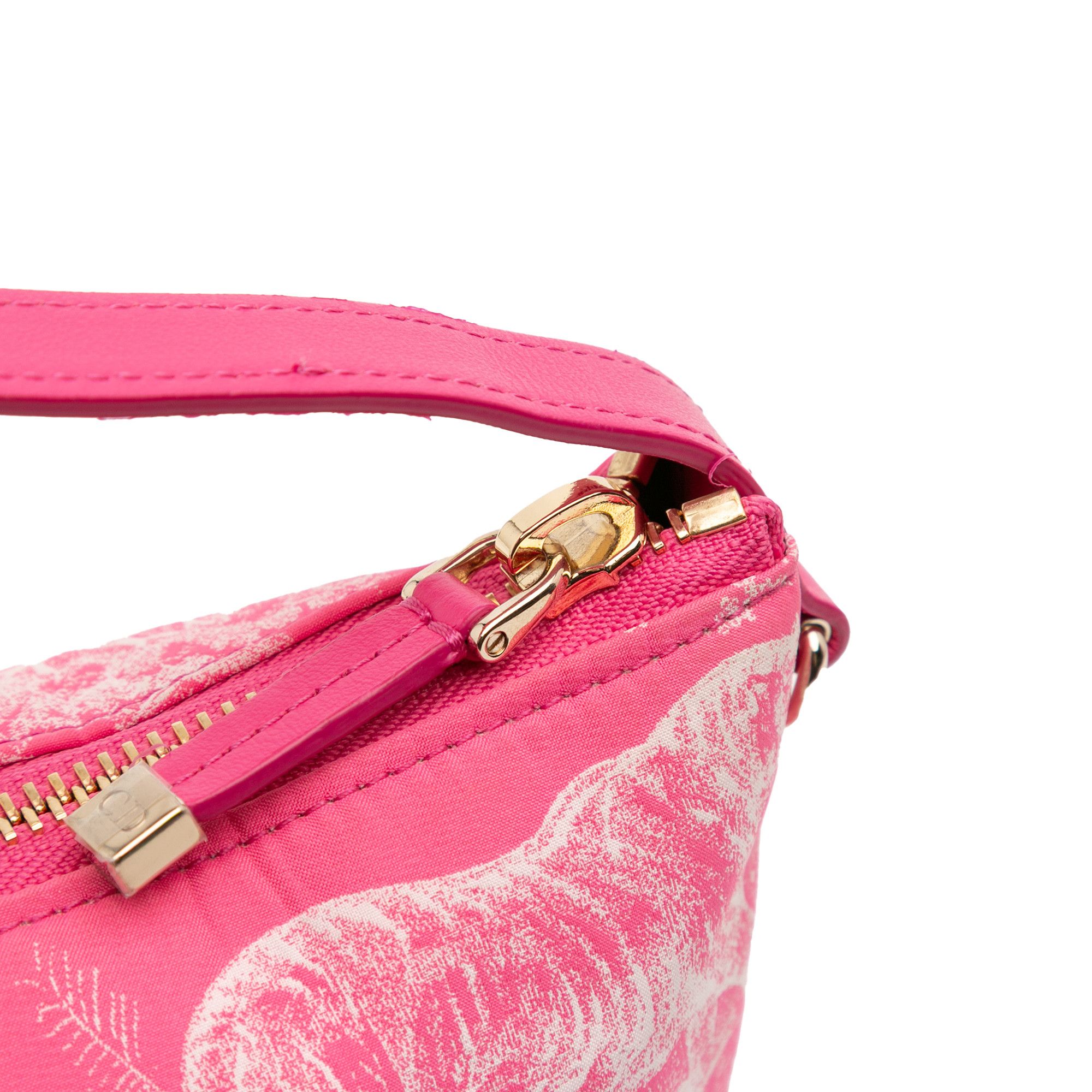 Dior Dior Medium Technical Fabric Toile de Jouy Reverse DiorTravel Nomad Pouch Size ONE SIZE - 8 Thumbnail