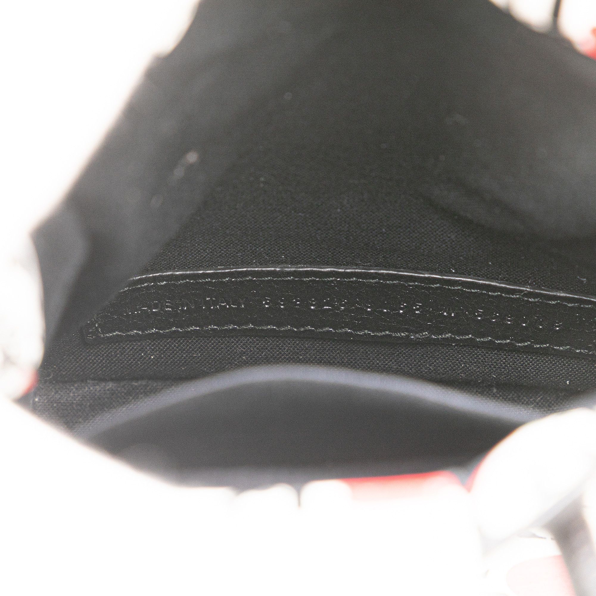 Balenciaga Balenciaga Mini Calfskin Bonjour Paris Shopping Phone Holder Size ONE SIZE - 5 Thumbnail