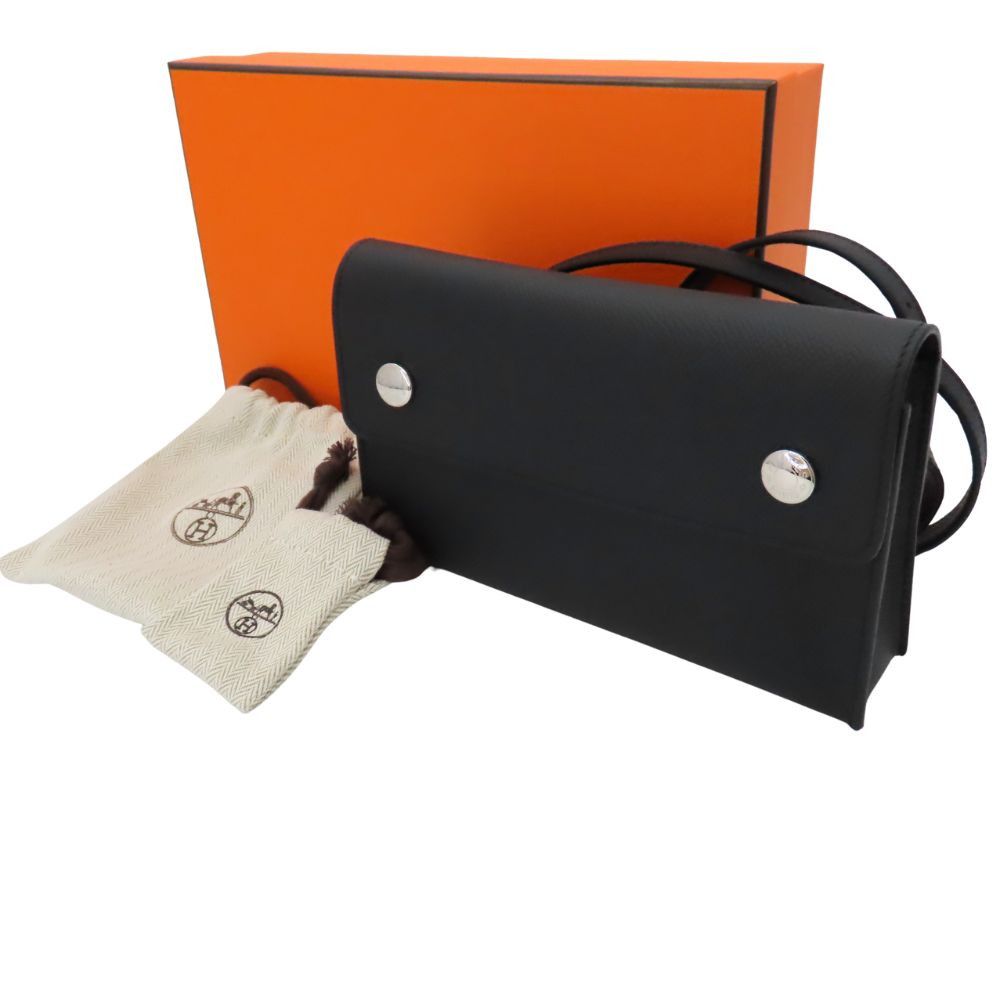 Hermes Hermes Hermes Snap To Go Epsom Shoulder Bag Leather Shoulder Bag Stamp W (2024) DUTY FREE for USA Size ONE SIZE - 11 Thumbnail
