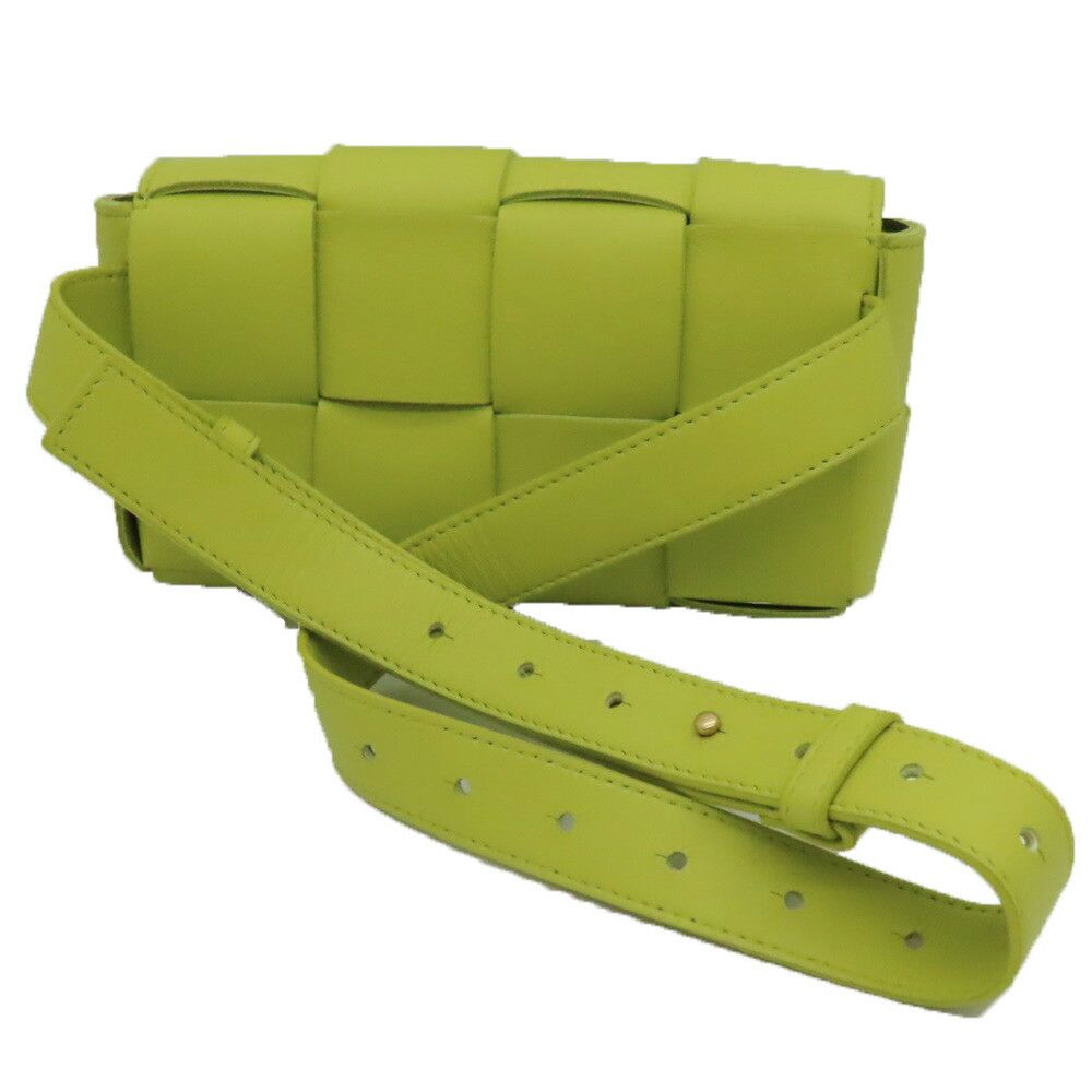 Bottega Veneta Bottega Veneta Bottega Veneta Leather Cassette Belt Maxi Intrecciato Waist Bag 639367 Leather Belt Bag 639367 DUTY FREE for USA Size ONE SIZE - 3 Thumbnail