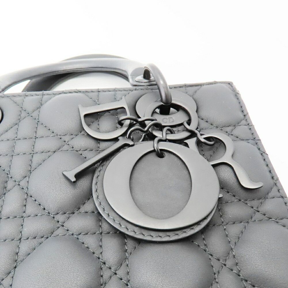 Dior Dior Christian Dior Lambskin My Lady Dior 2way Bag M0505SL01 Leather Handbag M0505SL01 DUTY FREE for USA Size ONE SIZE - 7 Thumbnail