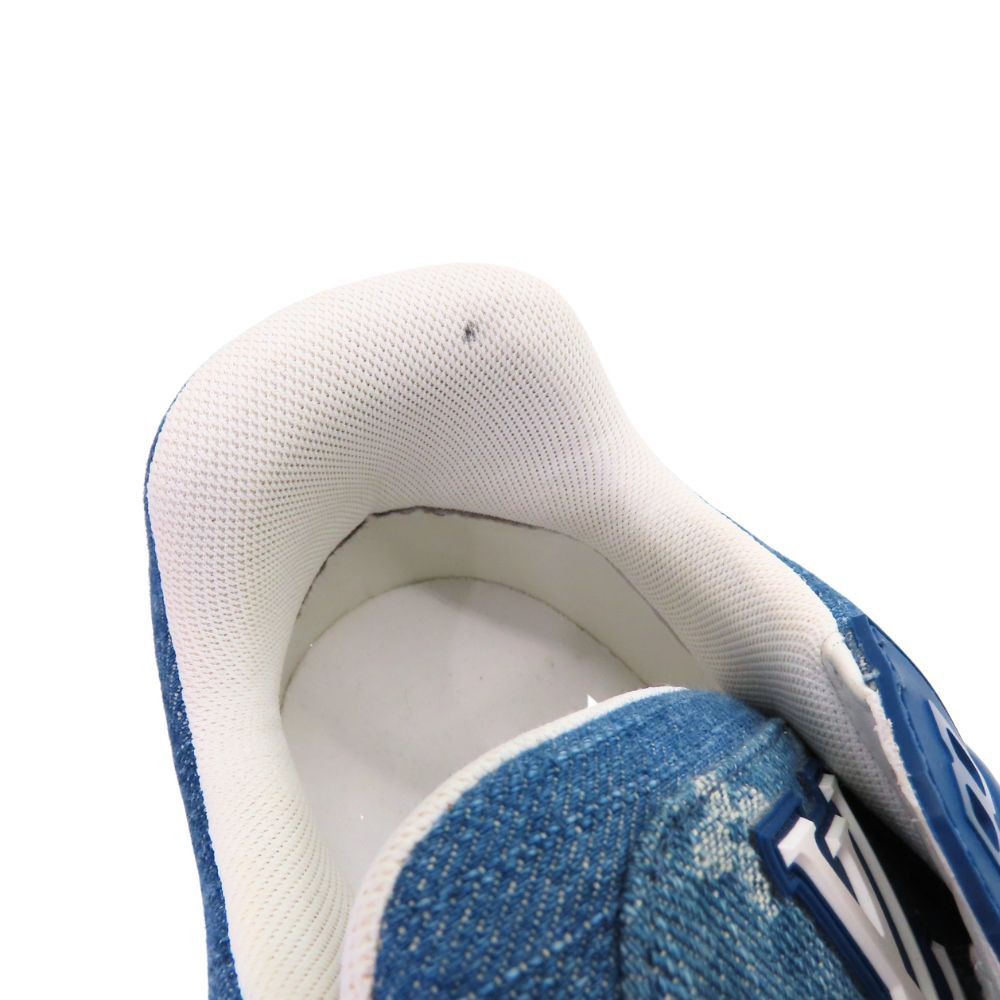 Louis Vuitton Louis Vuitton Louis Vuitton Monogram Trainer Line Sneakers Blue Denim Sneakers Canvas Shoes トレイナー・ライン DUTY FREE for USA Size ONE SIZE - 10 Thumbnail