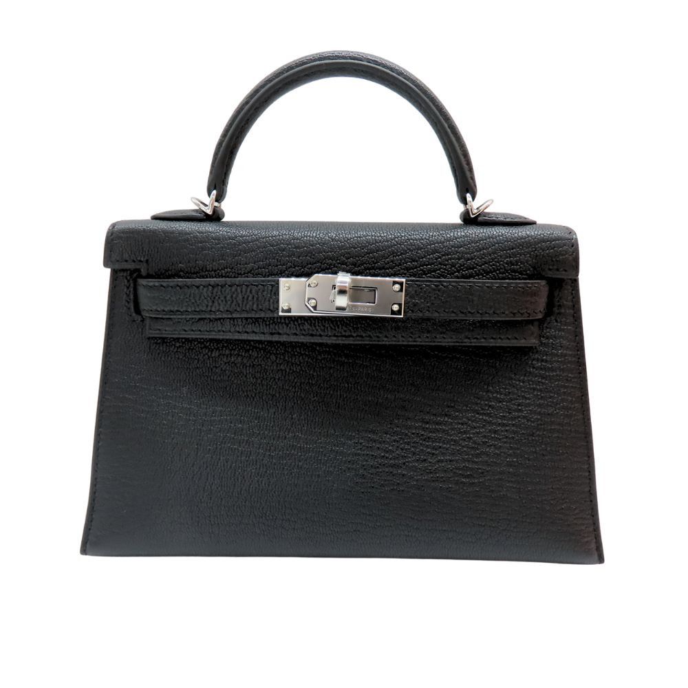 Hermes Hermes Hermes Mini Kelly 2 Shevre 2way Bag Leather Handbag Stamp K (2025) DUTY FREE for USA Size ONE SIZE - 2 Thumbnail