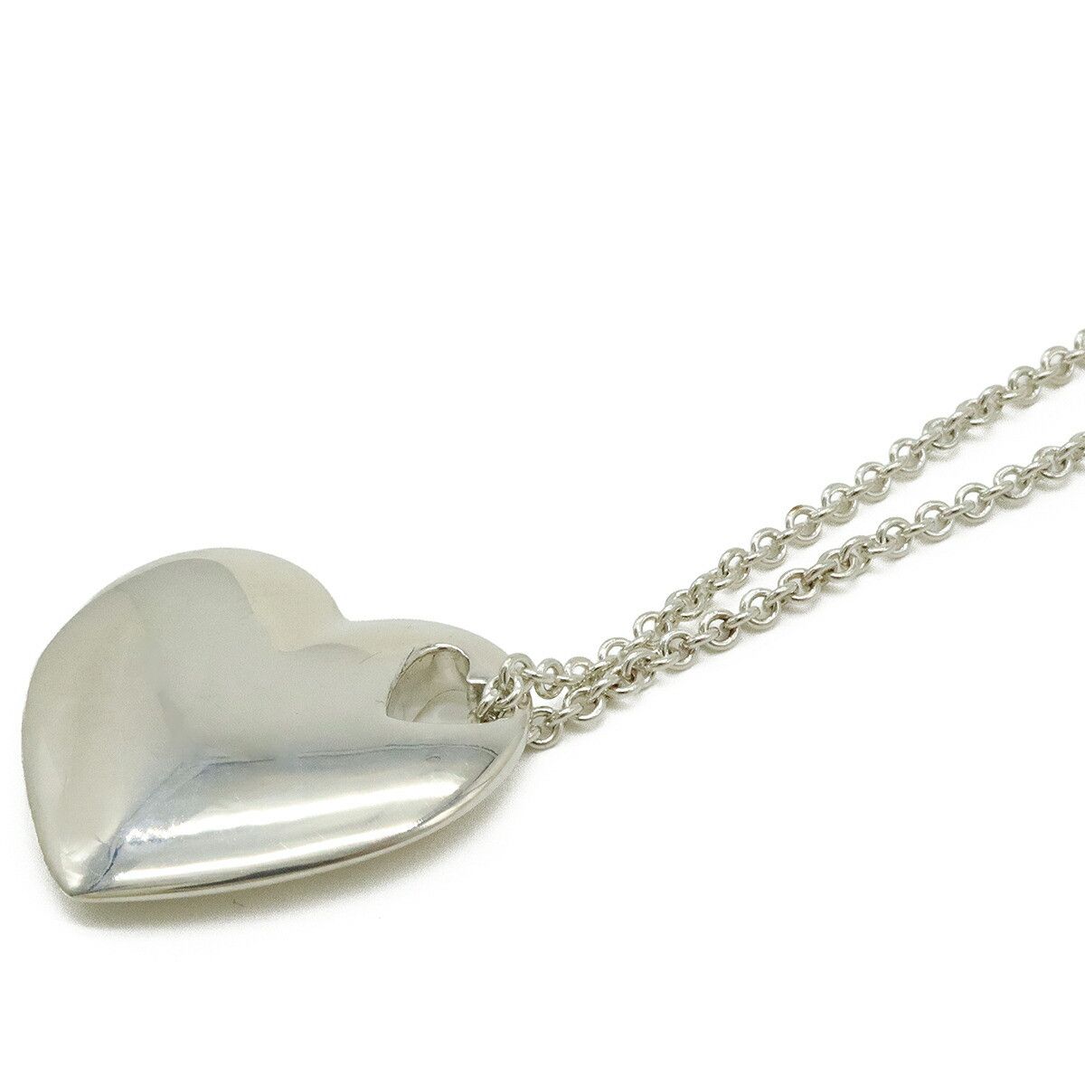 Tiffany & Co. Tiffany & Co. Tiffany&Co. Heart in Heart Necklace SV925 Pendant Metal Necklace DUTY FREE for USA Size ONE SIZE - 4 Thumbnail