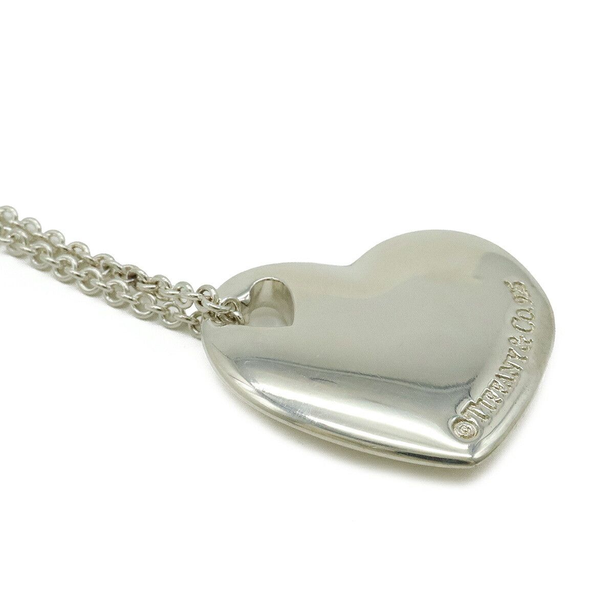 Tiffany & Co. Tiffany & Co. Tiffany&Co. Heart in Heart Necklace SV925 Pendant Metal Necklace DUTY FREE for USA Size ONE SIZE - 3 Thumbnail