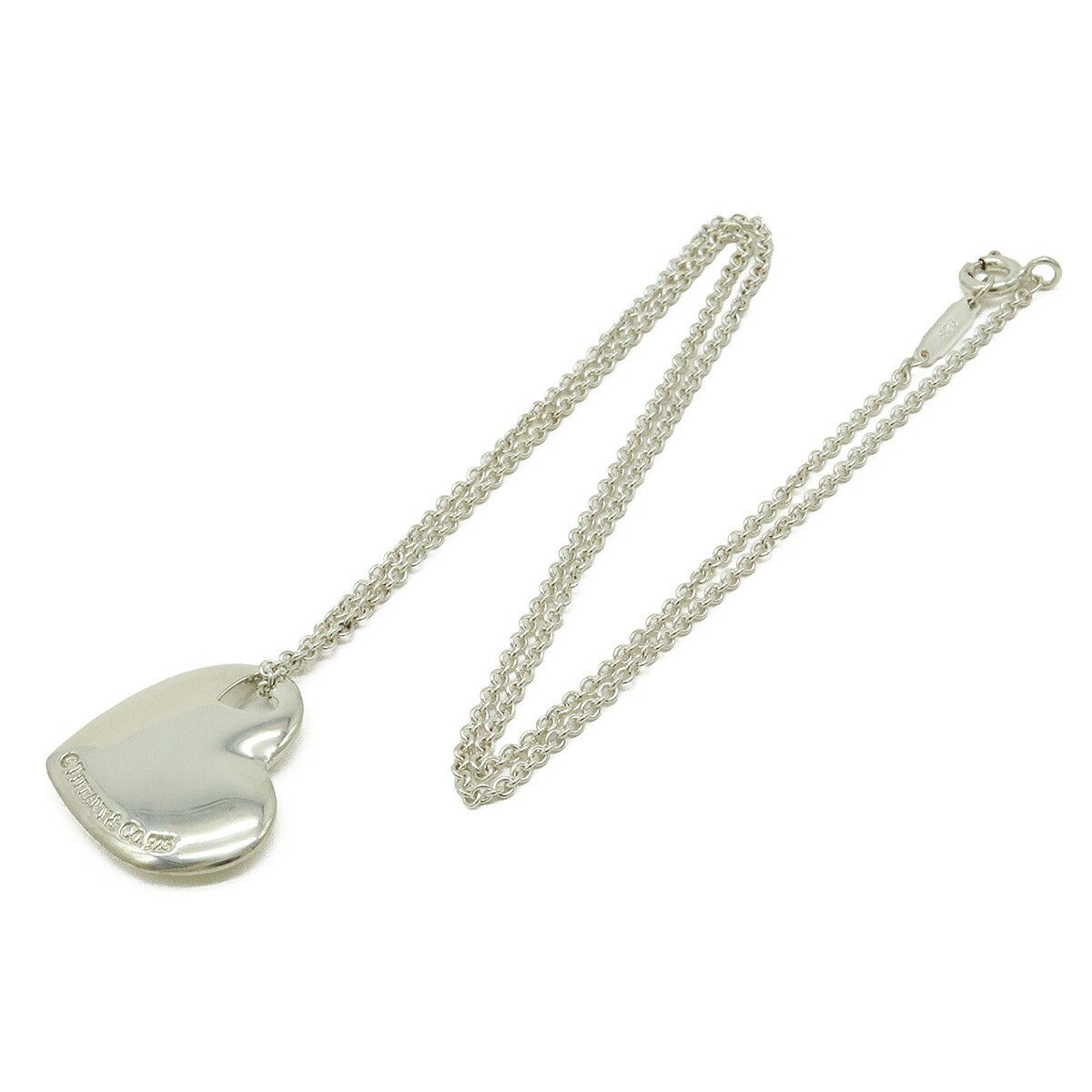 Tiffany & Co. Tiffany & Co. Tiffany&Co. Heart in Heart Necklace SV925 Pendant Metal Necklace DUTY FREE for USA Size ONE SIZE - 2 Thumbnail