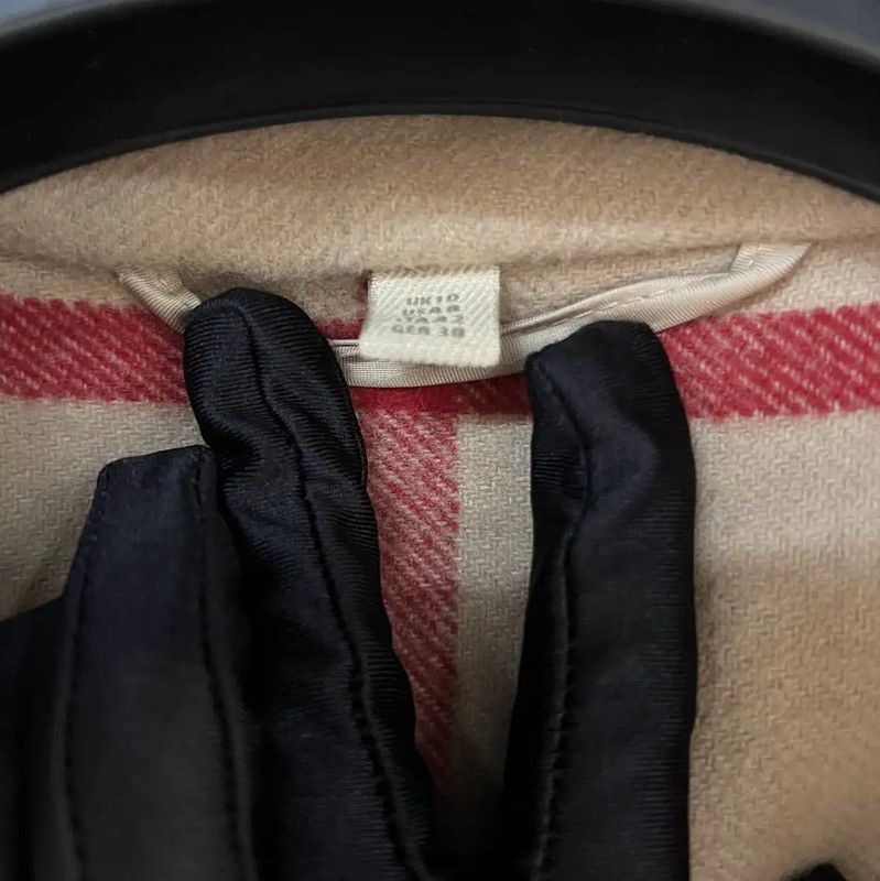 Burberry Burberry Women's Camel Wool Coat with Hood Size S / US 4 / IT 40 - 4 Thumbnail