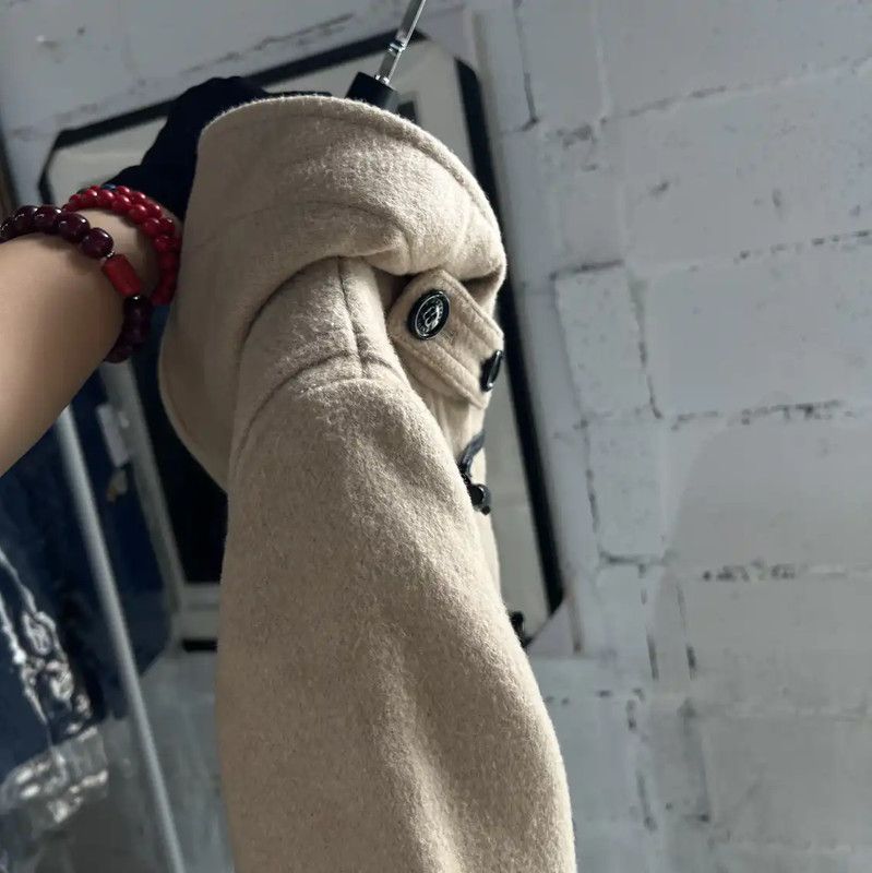 Burberry Burberry Women's Camel Wool Coat with Hood Size S / US 4 / IT 40 - 3 Thumbnail