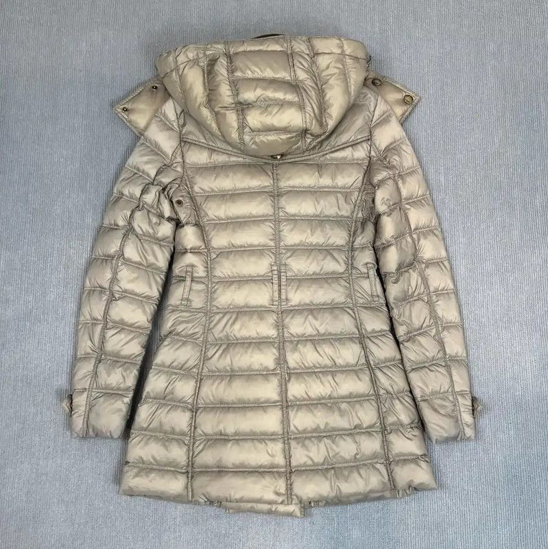 Burberry Burberry Women's XS Beige Down Jacket Size XS / US 0-2 / IT 36-38 - 2 Thumbnail