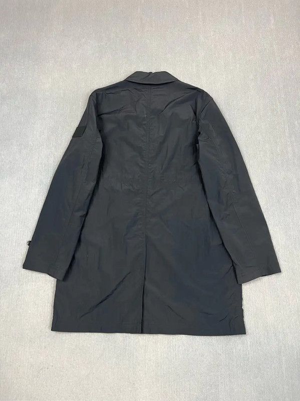 Burberry Burberry Women's Black Polyester Trench Coat Size L / US 10 / IT 46 - 2 Thumbnail
