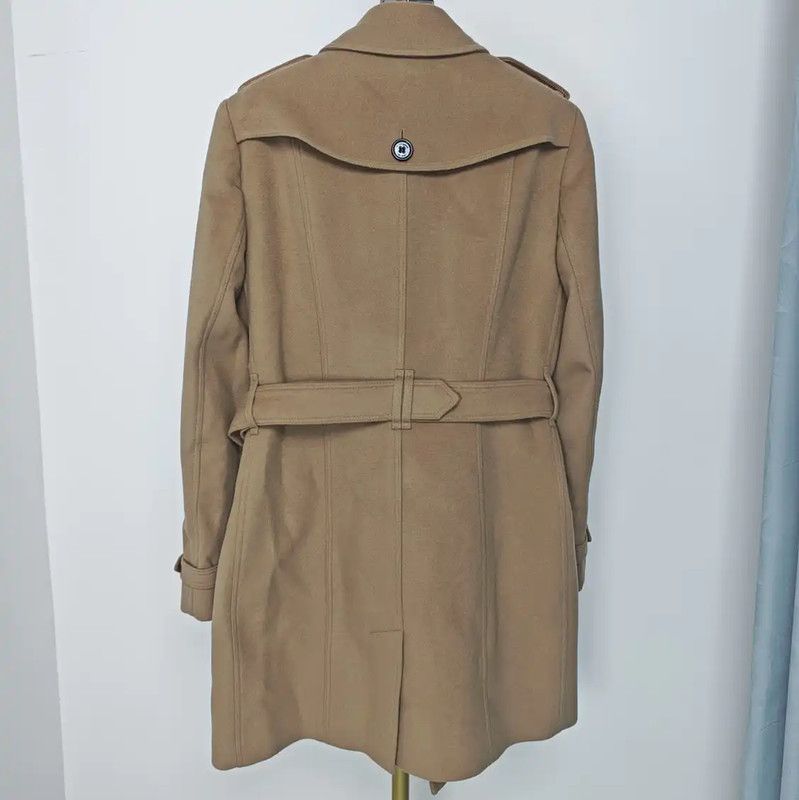 Burberry Burberry Camel Wool Double-Breasted Winter Coat Size XL / US 12-14 / IT 48-50 - 6 Thumbnail