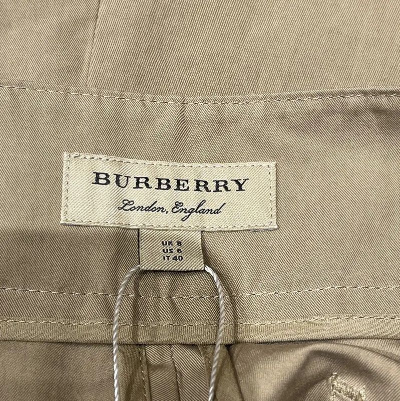 Burberry Burberry Midi Skirt in Khaki Cotton Size 28" / US 6 / IT 42 - 3 Thumbnail