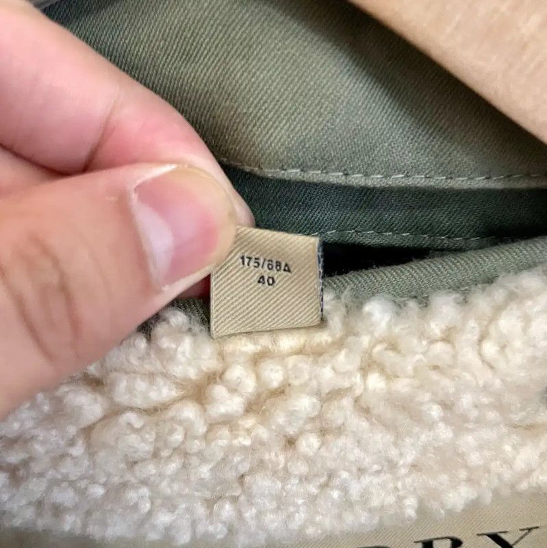 Burberry Burberry Women's Green Wool Short Jacket Size M / US 6-8 / IT 42-44 - 8 Thumbnail