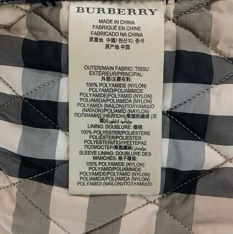 Burberry Burberry Women's Black Quilted Nylon Jacket Size M / US 6-8 / IT 42-44 - 7 Thumbnail