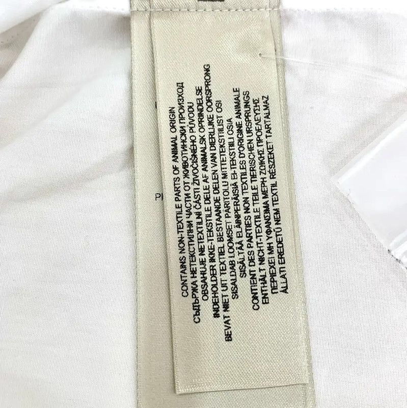 Burberry Burberry White Cotton Long Sleeve Shirt Size S / US 4 / IT 40 - 7 Thumbnail