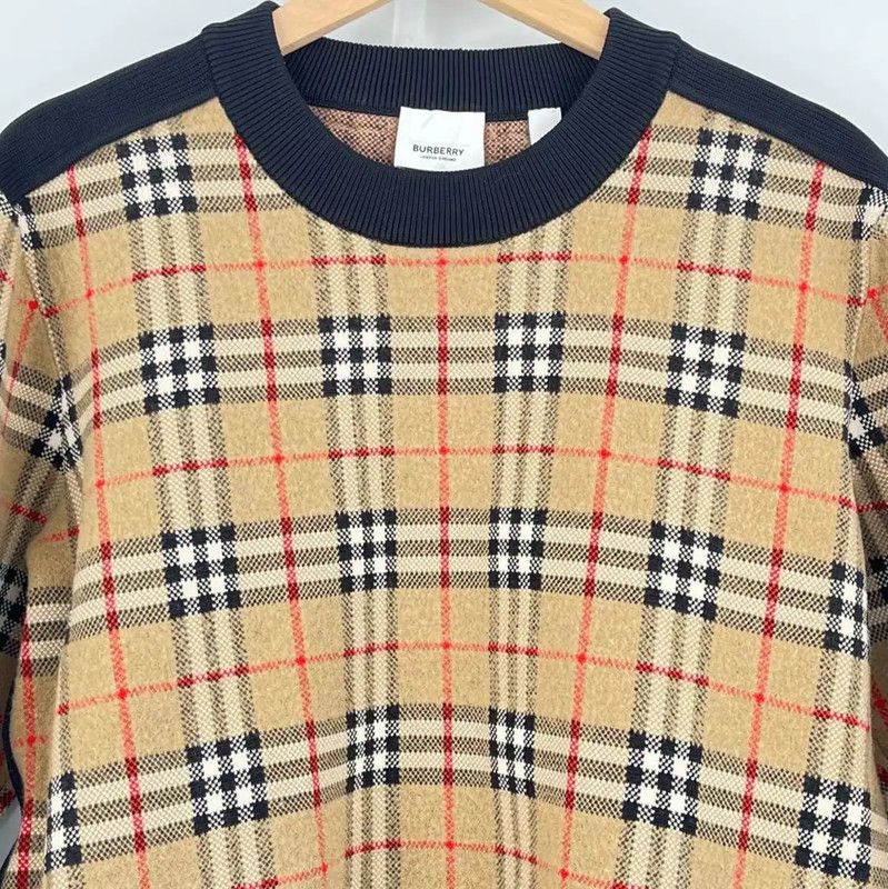Burberry Burberry Knit Sweater in Light Brown for Women Size L / US 10 / IT 46 - 3 Thumbnail