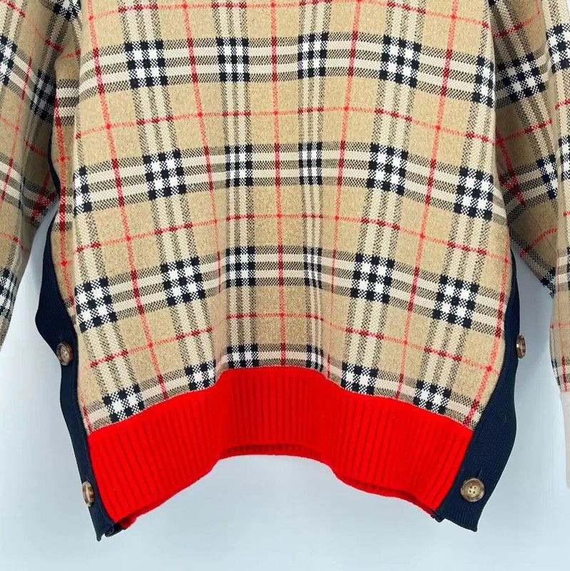 Burberry Burberry Knit Sweater in Light Brown for Women Size L / US 10 / IT 46 - 4 Thumbnail