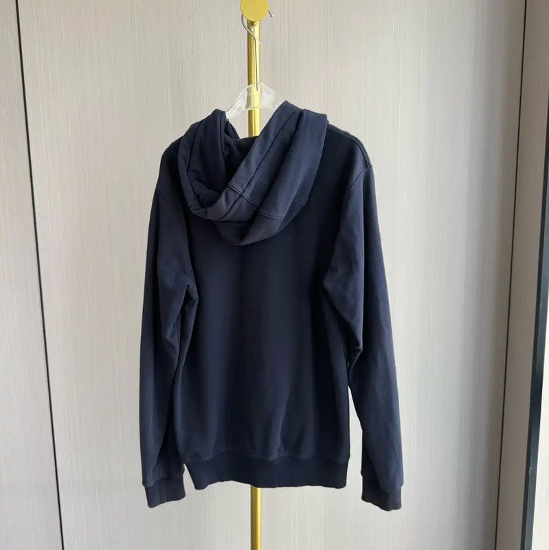 Burberry Burberry XS Deep Blue Cotton Hoodie Size XS / US 0-2 / IT 36-38 - 2 Thumbnail