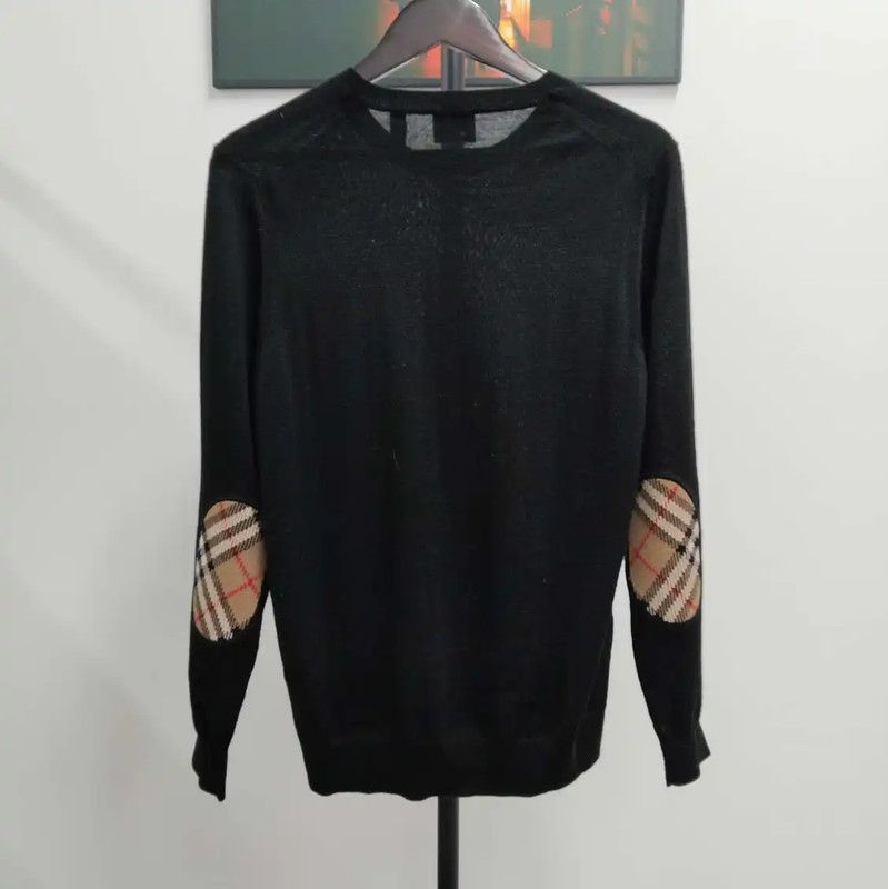 Burberry Burberry Women's Black Wool Knit Sweater Size L / US 10 / IT 46 - 2 Thumbnail