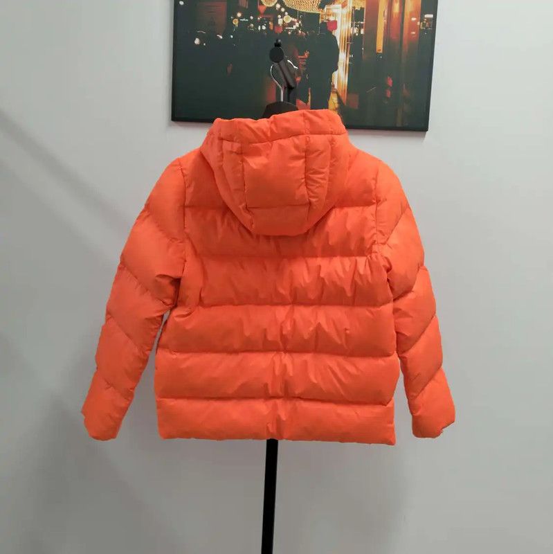 Burberry Burberry Winter Orange Short Down Jacket Size L / US 10 / IT 46 - 2 Thumbnail