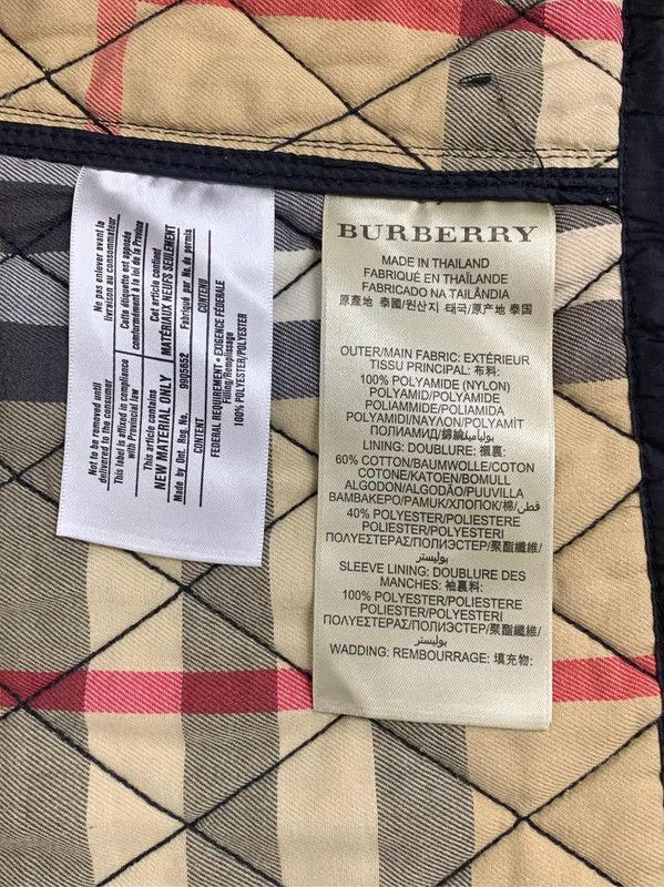 Burberry Burberry Black Nylon Quilted Women's Jacket Size M / US 6-8 / IT 42-44 - 7 Thumbnail
