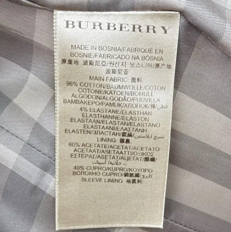 Burberry Burberry Brown Cotton Blend Women's Trench Coat Size L / US 10 / IT 46 - 5 Thumbnail
