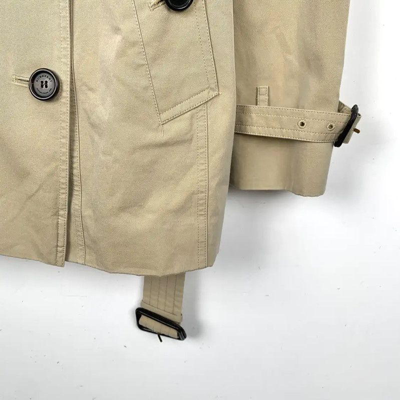 Burberry Burberry Brown Cotton Women's Trench Coat Size XS / US 0-2 / IT 36-38 - 4 Thumbnail