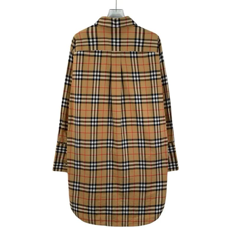 Burberry Burberry Brown Cotton Women’s Shirt Size S / US 4 / IT 40 - 2 Thumbnail