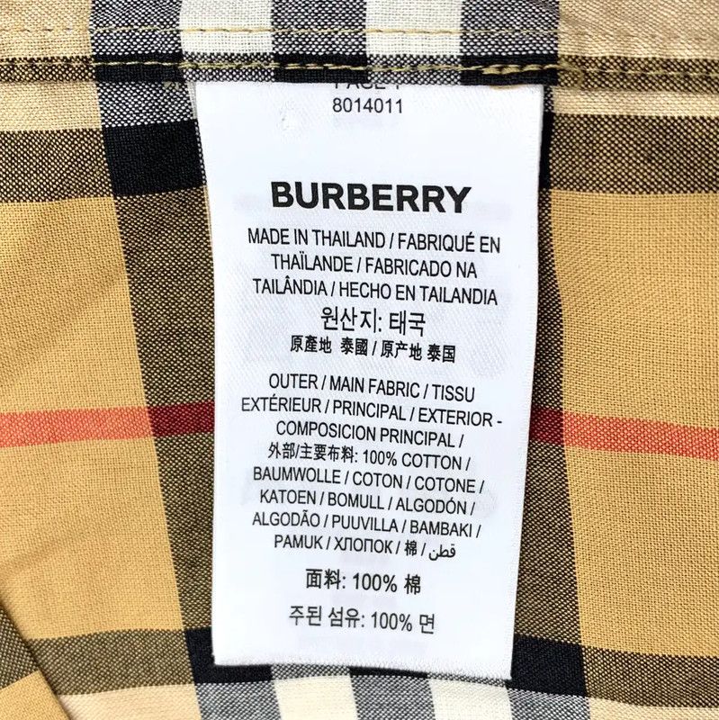 Burberry Burberry Brown Cotton Women’s Shirt Size S / US 4 / IT 40 - 6 Thumbnail