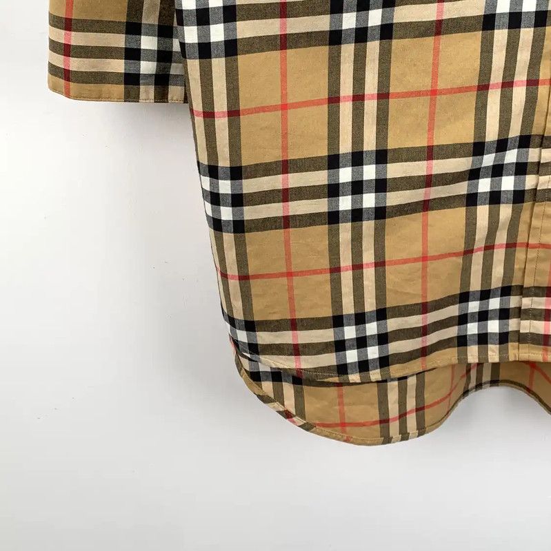 Burberry Burberry Brown Cotton Women’s Shirt Size S / US 4 / IT 40 - 4 Thumbnail