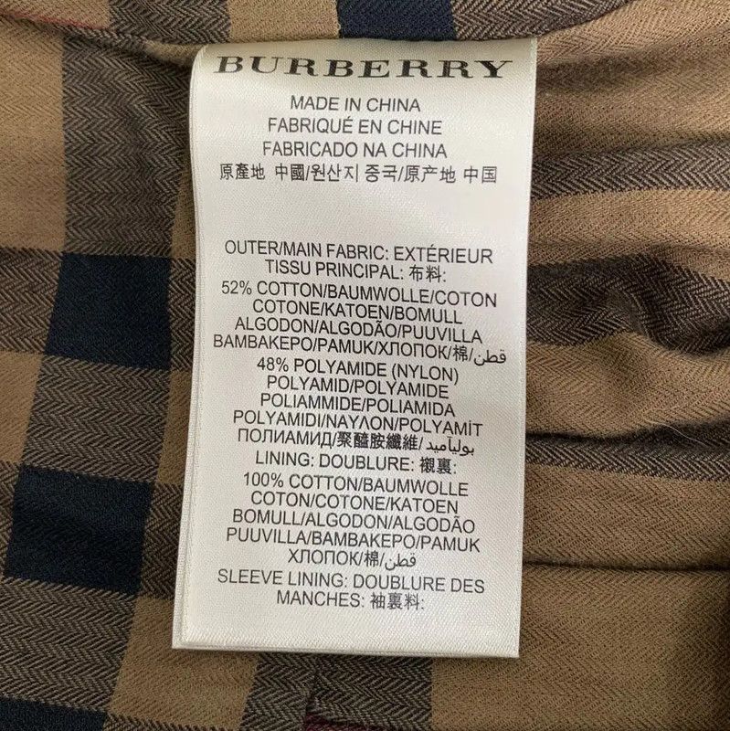 Burberry Burberry Green Cotton Women's Trench Coat Size M / US 6-8 / IT 42-44 - 8 Thumbnail