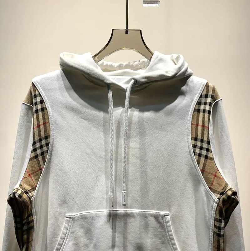 Burberry Burberry Women's White Cotton Hoodie Size S / US 4 / IT 40 - 3 Thumbnail