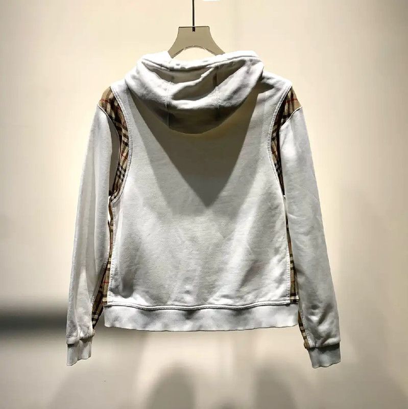 Burberry Burberry Women's White Cotton Hoodie Size S / US 4 / IT 40 - 5 Thumbnail