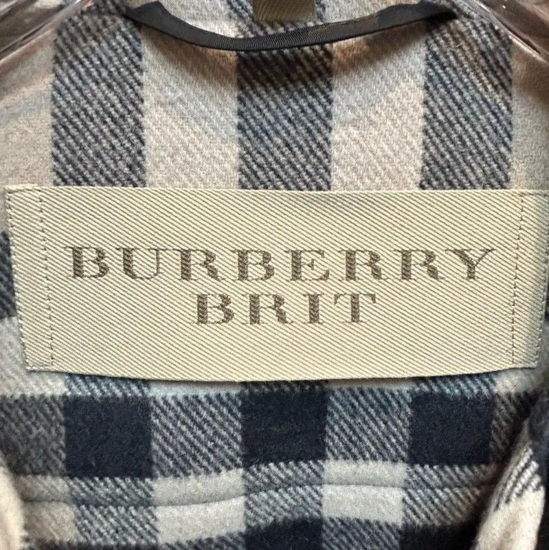 Burberry Burberry Black Cotton Blend Women's Jacket Size M / US 6-8 / IT 42-44 - 4 Thumbnail