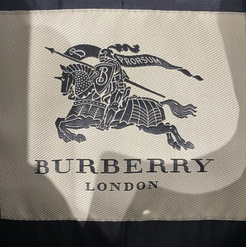 Burberry Burberry Women's Short Blue Cotton Trench Coat Size XS / US 0-2 / IT 36-38 - 5 Thumbnail