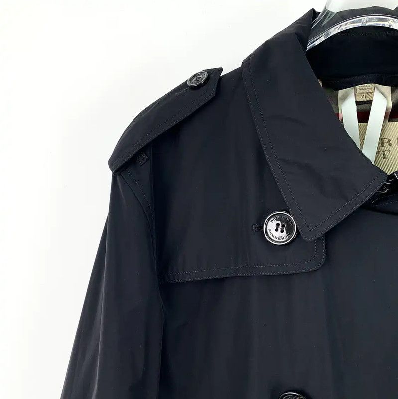 Burberry Burberry Women's Black Trench Coat Size XL Size XL / US 12-14 / IT 48-50 - 3 Thumbnail