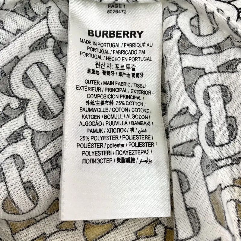 Burberry Burberry Colorblock Cotton T-Shirt Size S / US 4 / IT 40 - 6 Thumbnail