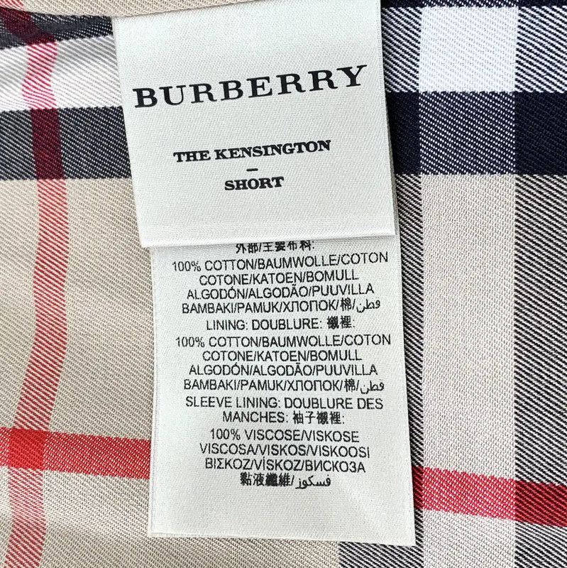 Burberry Burberry Women's Black Cotton Trench Coat Size XXS / US 00 / IT 34 - 6 Thumbnail