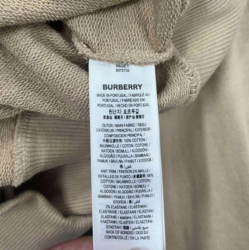 Burberry Burberry Khaki Women's Sweatshirt Size S Size S / US 4 / IT 40 - 4 Thumbnail