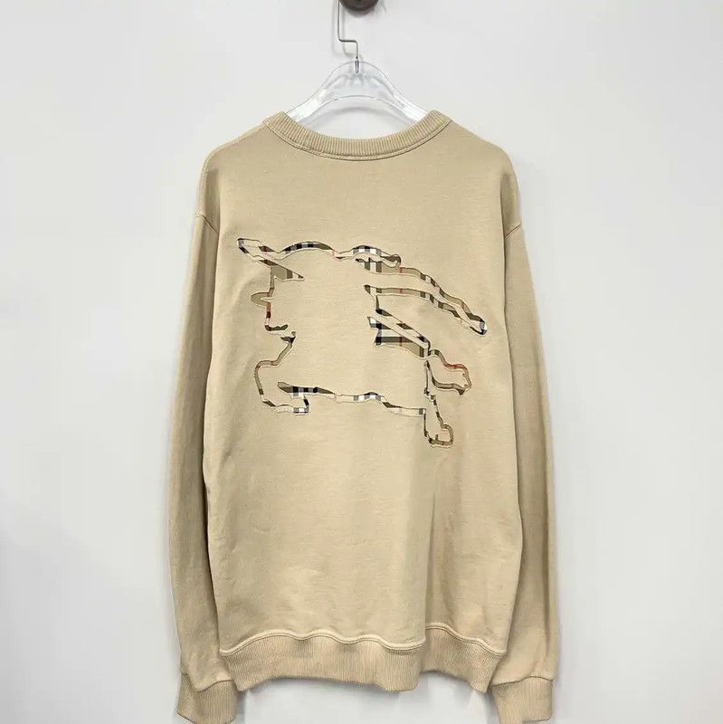 Burberry Burberry Khaki Women's Sweatshirt Size S Size S / US 4 / IT 40 - 2 Thumbnail